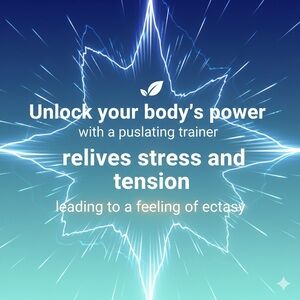 Pulsating Unisex Trainer for Stress Relief